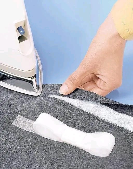 Double-Sided Premium Fusing Tape – No-Sew Iron-On Hemming Tape (Pack of 2 | 100 Yards, 20mm)