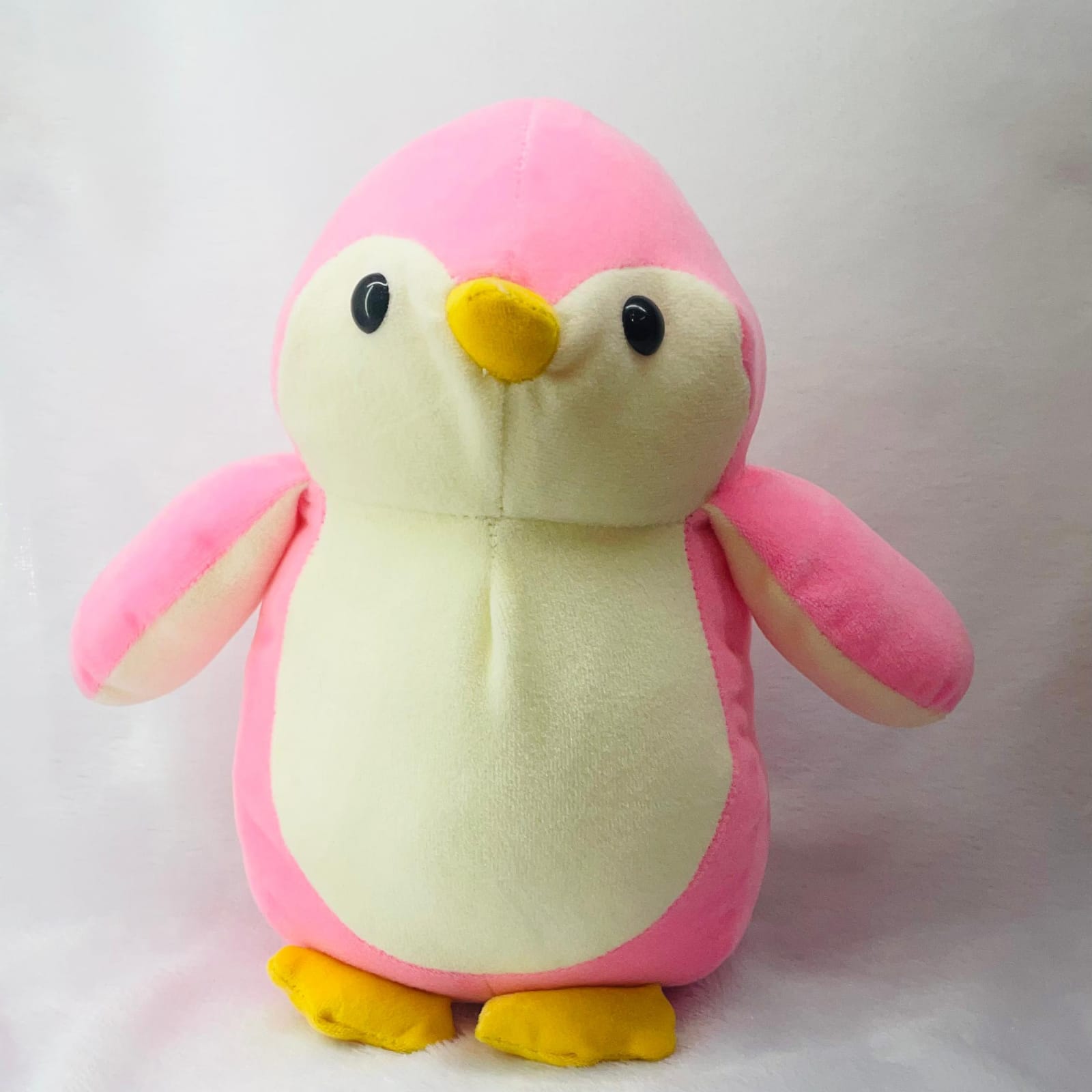 Toyingly Cute Pink Baby Penguin Soft Stuffed Toy