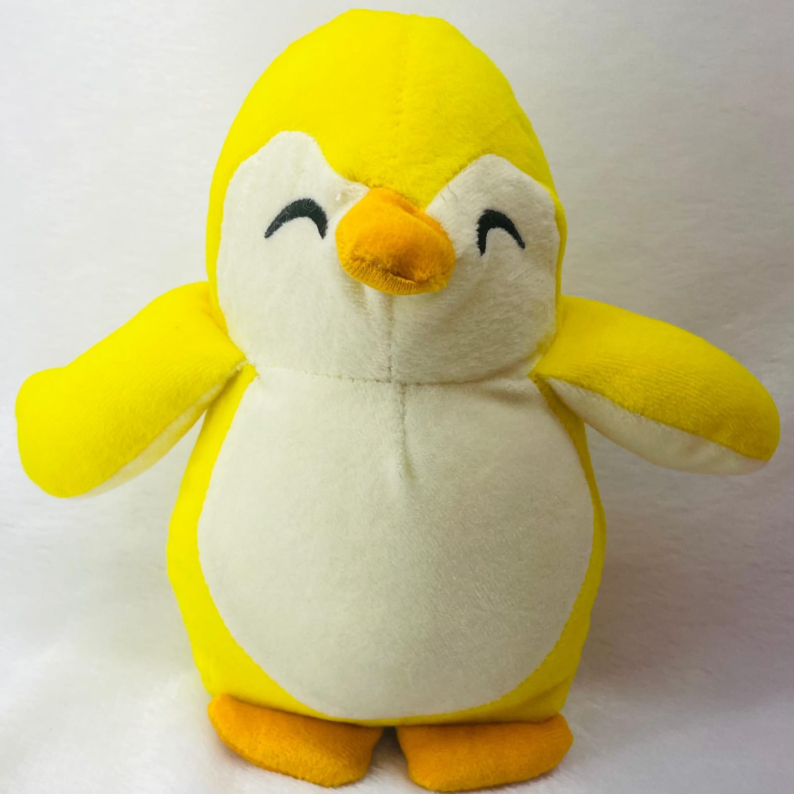 Toyingly Sleeping Yellow Cute Baby Penguin Soft Stuffed Toy